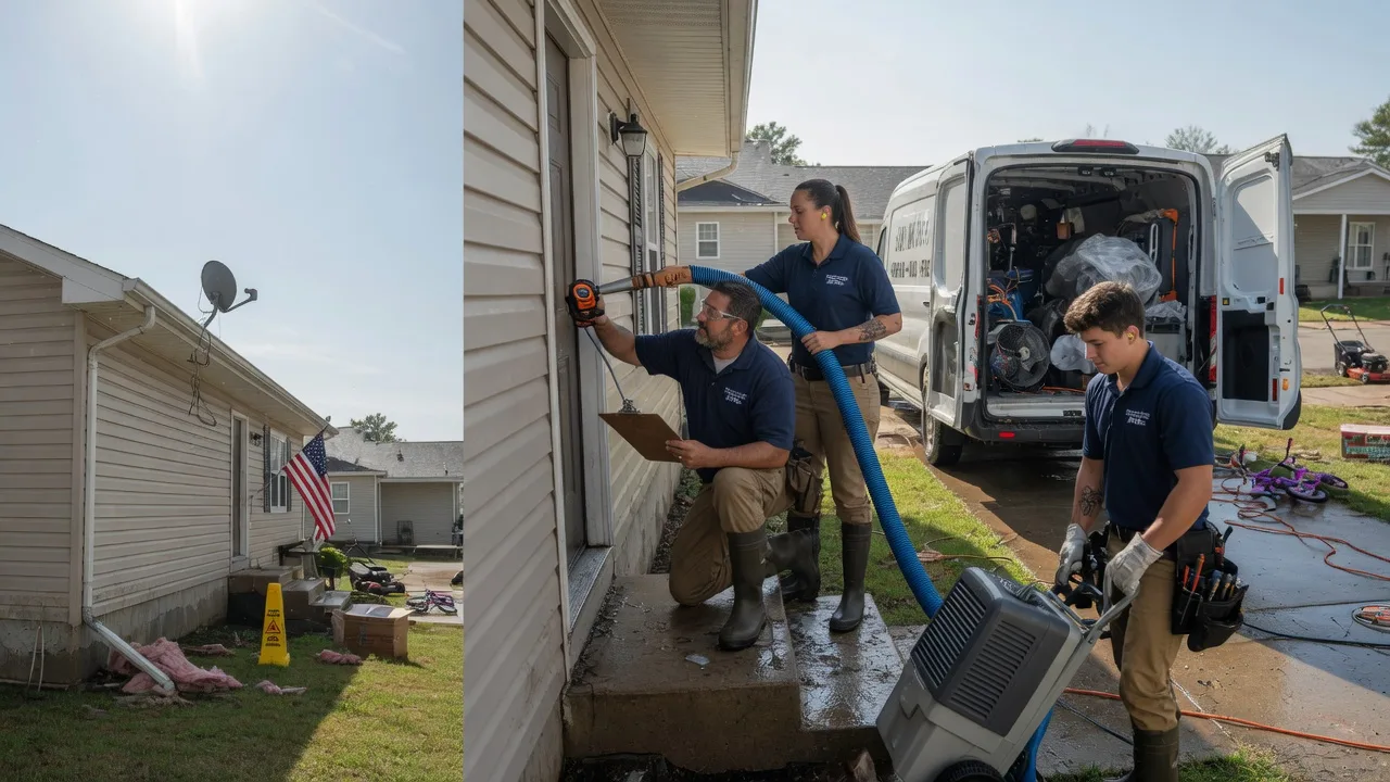 Ceiling Water Damage Restoration in Petty, TX near me