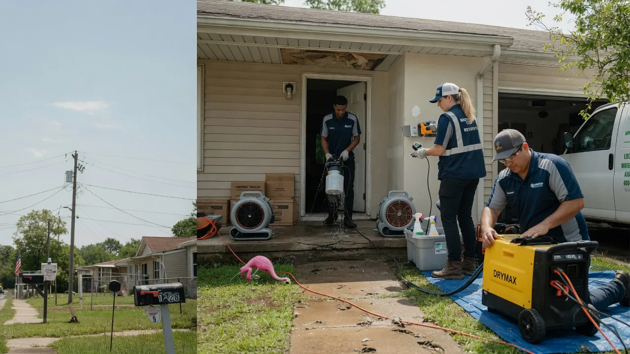 Storm Damage Water Removal in Petty, TX near me